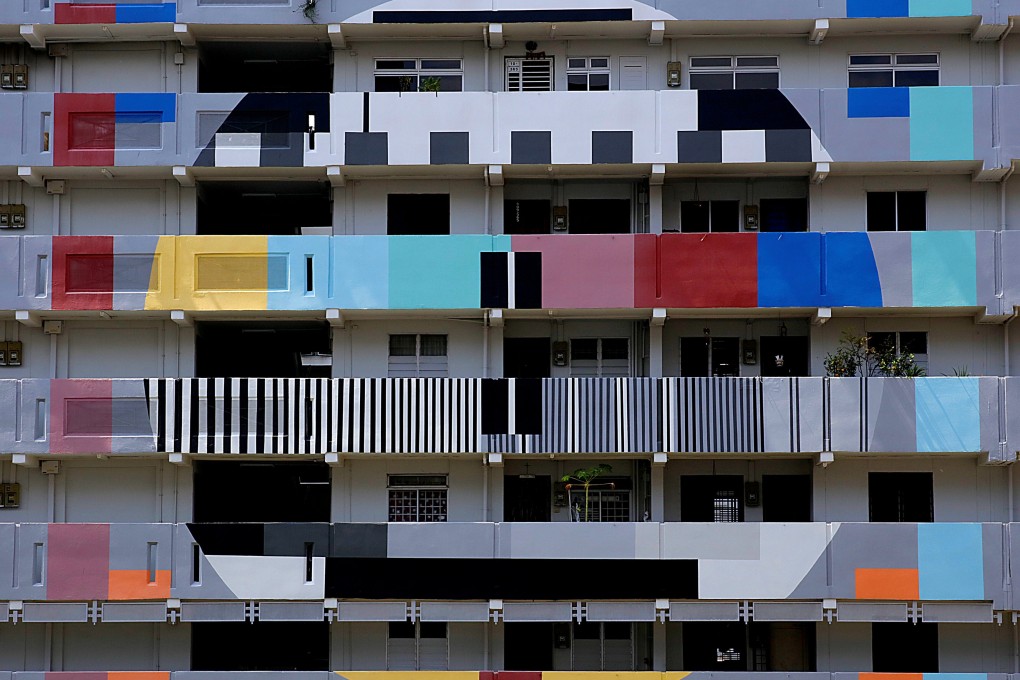 A public housing block in Singapore. Photo: Reuters
