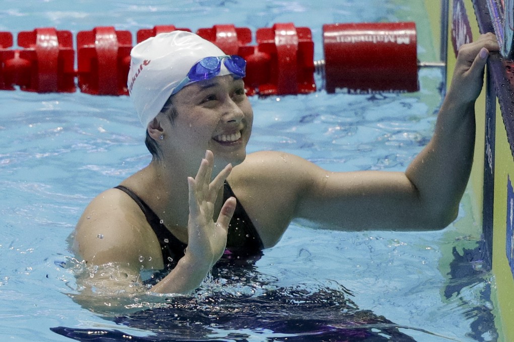 Hong Kong’s Siobhan Haughey wins a heat in the women’s 200m freestyle at the 2019 world championships in Gwangju, South Korea. She missed out on the bronze medal by two-tenths of a second. Photo: AP
