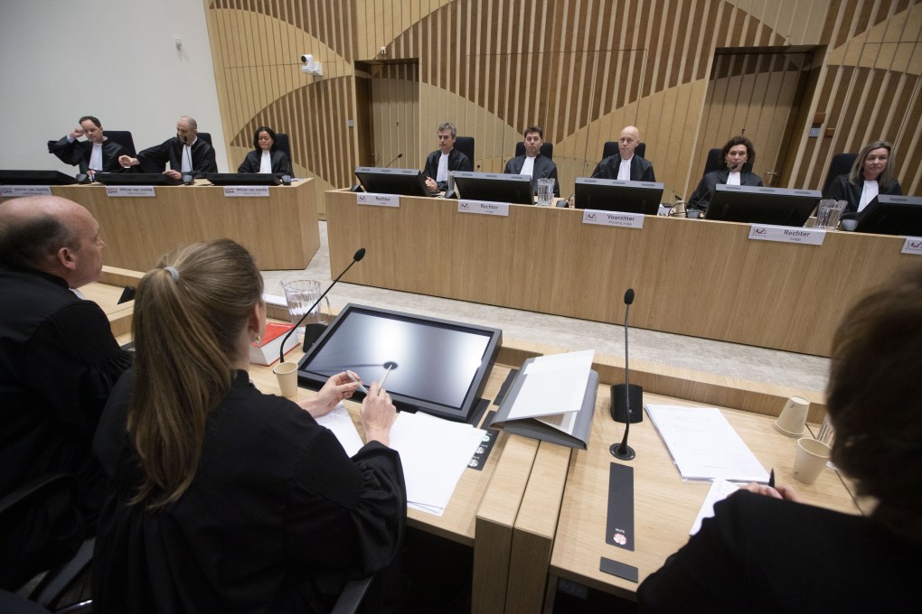 The trial of four men charged with murder over the downing of MH17 begins at Schiphol, near Amsterdam, on Monday. Photo: AP