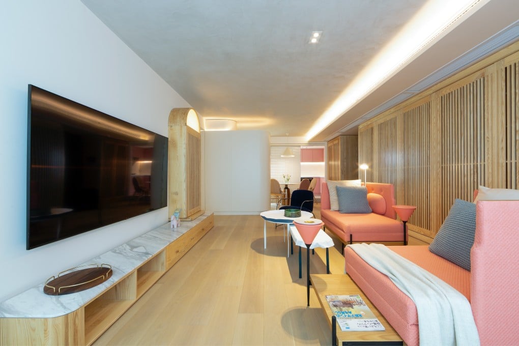 Designed by Wesley Liu of PplusP Designers, this Shenzhen apartment offers a clean, contemporary take on a traditional Japanese aesthetic. Photo: Wesley Liu