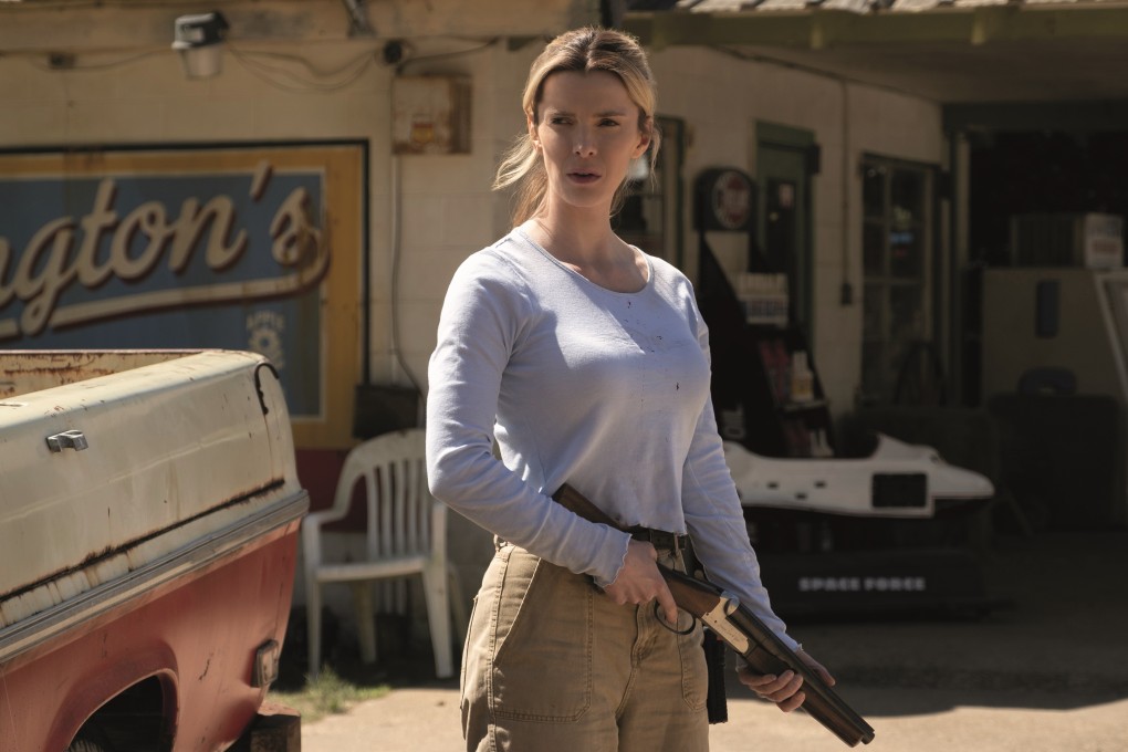 Betty Gilpin plays the lead role in The Hunt (category: TBC), directed by Craig Zobel. Hilary Swank and Ike Barinholtz co-star.