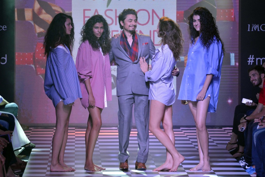 Ali Zafar takes part in the Men’s Health show at Myntra Fashion Week in Mumbai. The entertainer has rebounded from a sexual harassment allegation and has big plans for the future. Photo: Milind Shelte/India Today Group