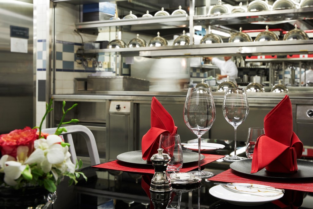 The chef’s table at Gaddi’s allows guests to dine in the kitchen with a special menu. Photos: handouts