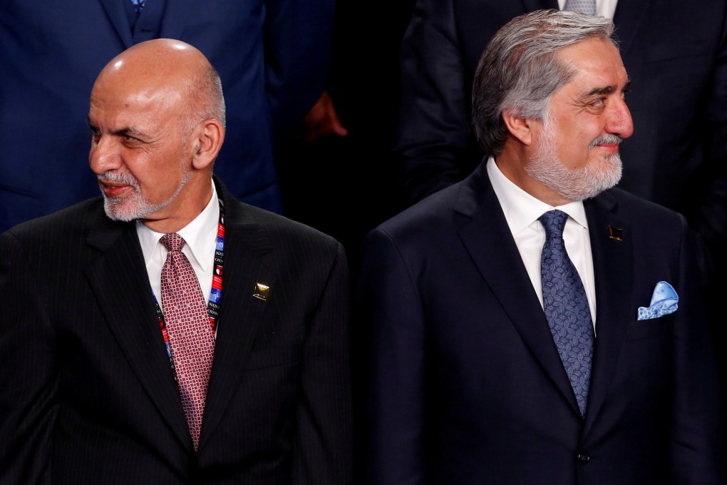 Afghanistan's President Ashraf Ghani and Abdullah Abdullah. Photo: Reuters