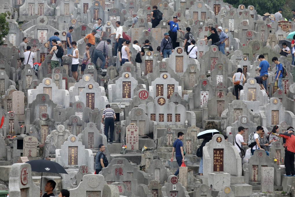 The Ching Ming Festival, when people visit the graves of ancestors, is highly important to Hongkongers. Photo: Dickson Lee