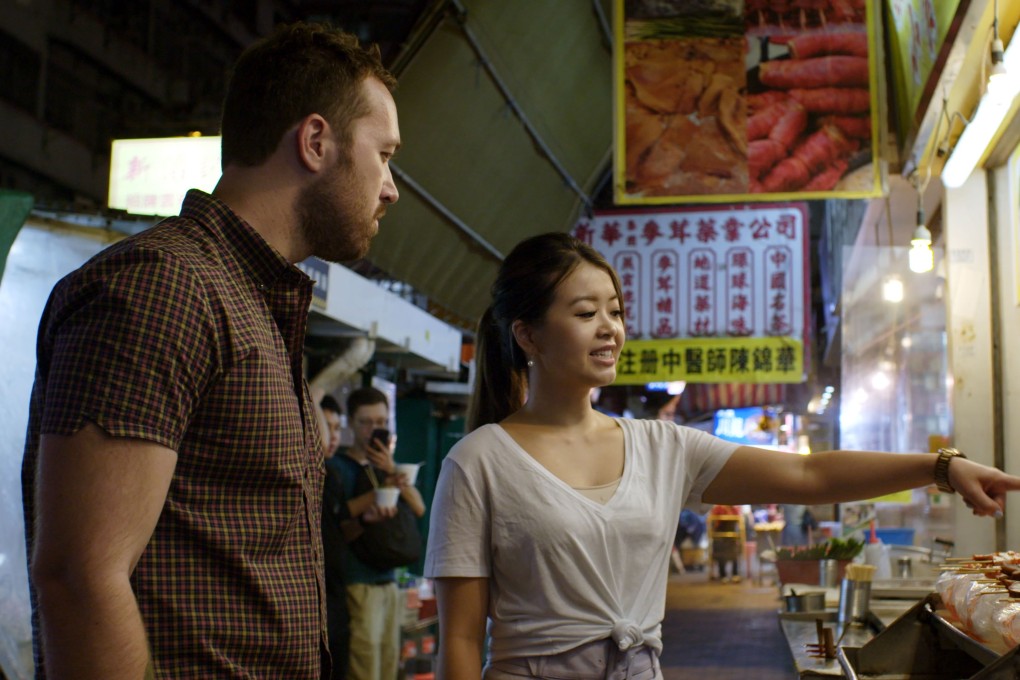 Virginia Chan with Dennis Prescott in a still from Restaurants on the Edge on Netflix. Photo: courtesy of marblemedia
