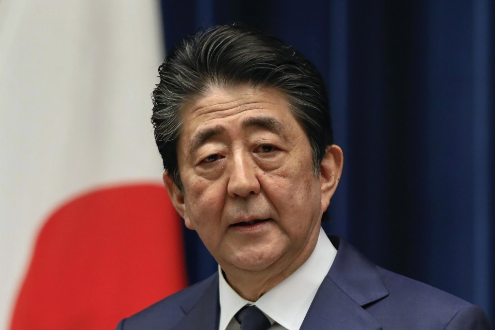 US President Donald Trump and Japanese Prime Minister Shinzo Abe have reportedly spoken after Trump suggested Japan postpone the Games for a year. Photo: EPA
