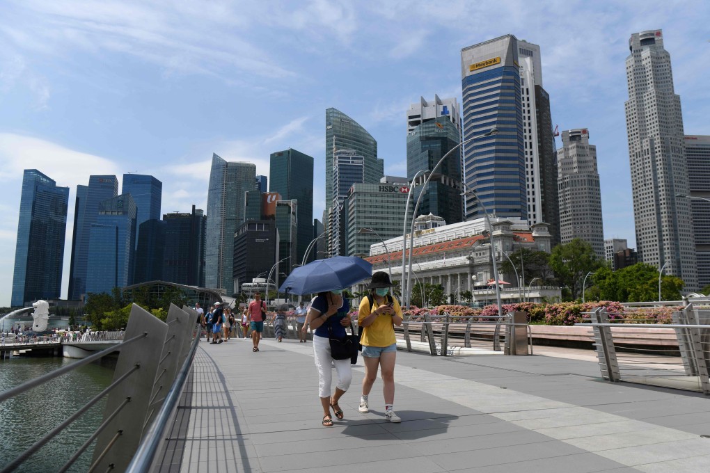 Singapore confirmed nine new cases, raising its total number of infections to 187. Photo: AFP