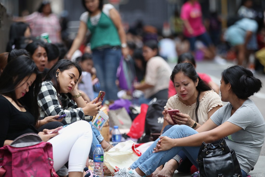 The news of Manila’s lockdown has triggered fears among Hong Kong’s 240,000 Filipinos. Photo: Edward Wong