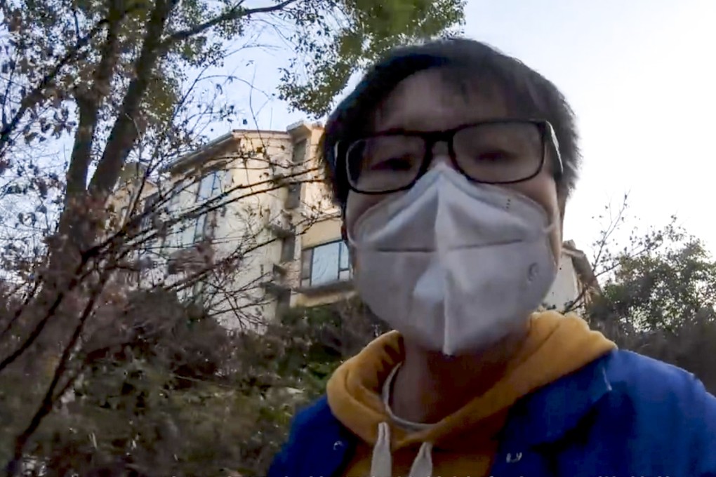 Wuhan resident, filmmaker and volunteer driver Lin Wenhua brings real-life experiences from the city in coronavirus lockdown to millions on YouTube. Photo: Weibo