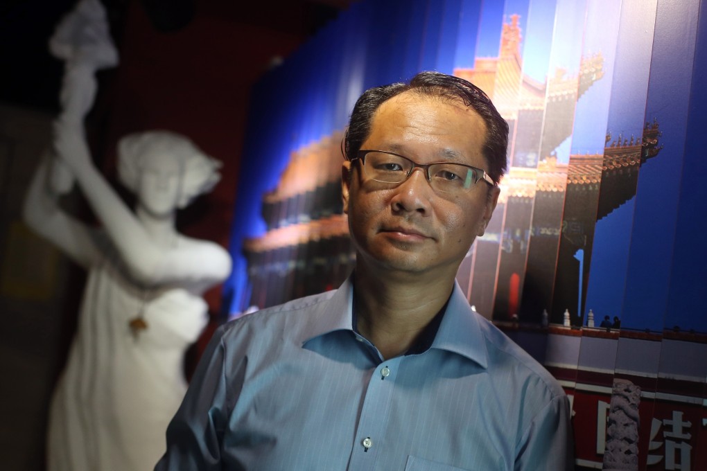 Richard Tsoi says while he has resigned from party duties with regret, he will not change his stance on the matter. Photo: David Wong