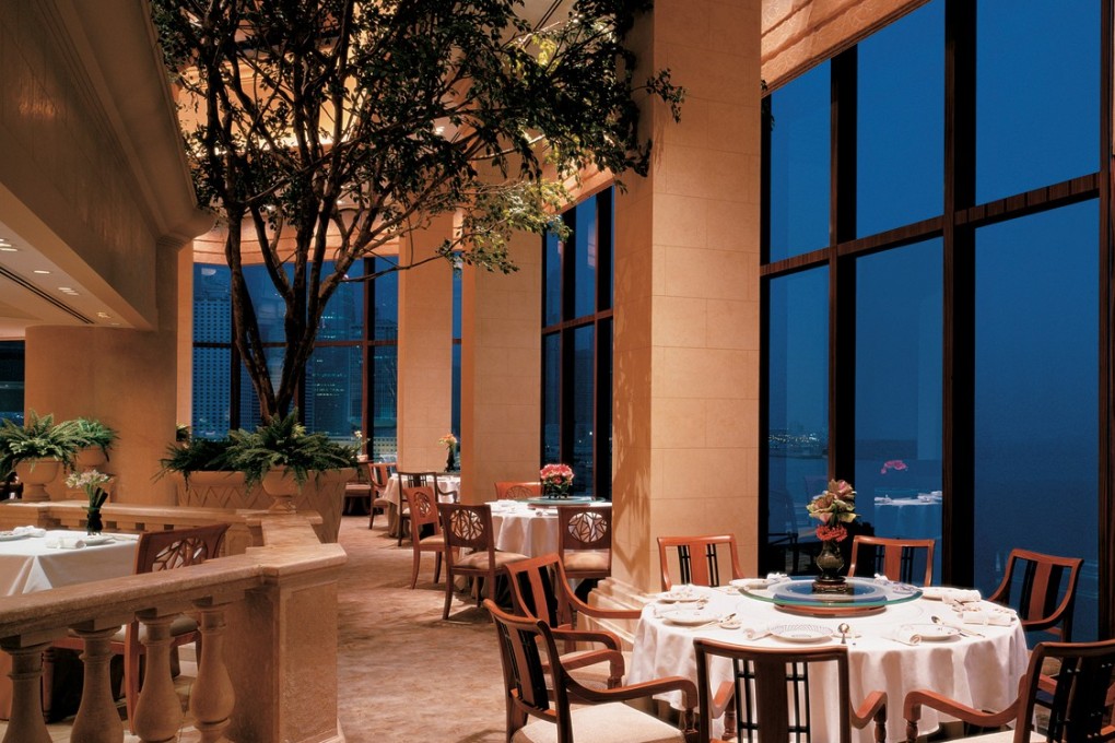 One Harbour Road features high ceilings and grand columns. Photos: handouts