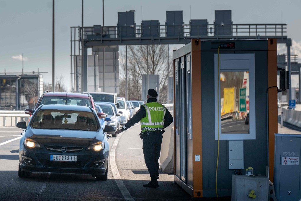 The Austro-Hungarian border in Nickelsdorf, Austria. Photo: AFP