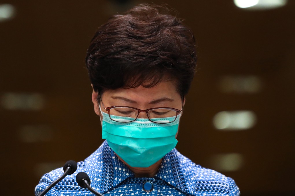 Hong Kong Chief Executive Carrie Lam tried to bring about changes to the city’s gender landscape, before being overwhelmed by the social unrest and the coronavirus epidemic. Photo: Nora Tam