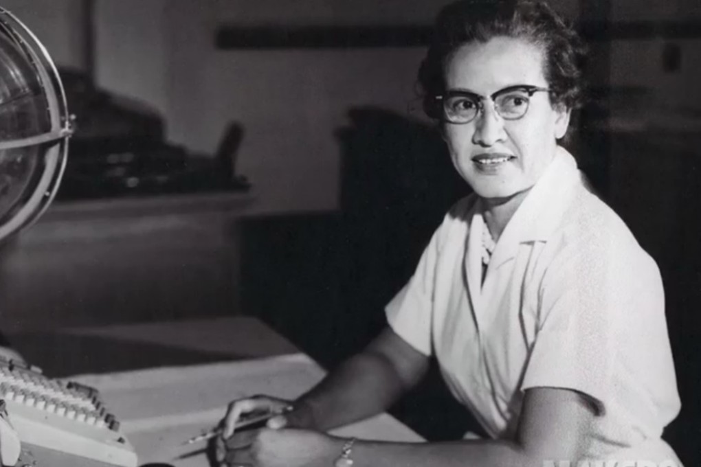 She smashed the glass ceiling: Katherine Johnson, whose calculations enabled Apollo 11 to land on the moon, died last month, aged 101. We often applaud women who succeed in traditionally male domains, but what about men in female domains? Photo: Nasa/AFP