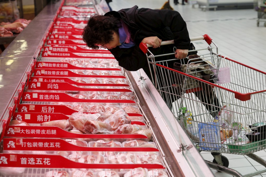 A supermarket in Beijing. Consumer spending contributed to more than 57 per cent of China’s GDP growth in 2019. Photo: Reuters