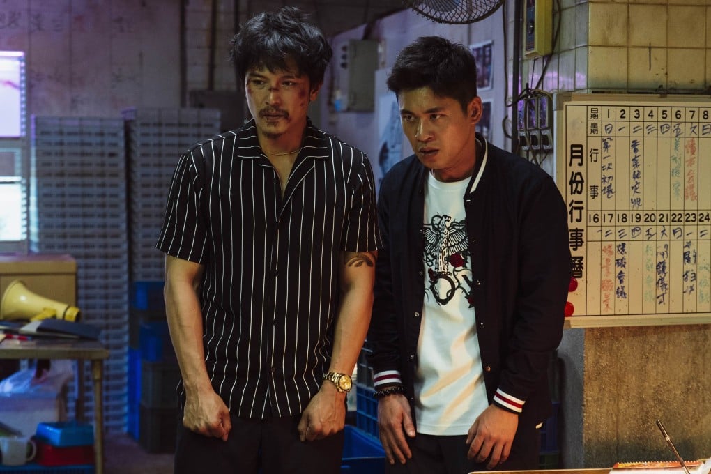 Roy Chiu (left) and Huang Di-yang in a scene from The Gangs, the Oscars, and the Walking Dead (category: IIB, Taiwanese, Mandarin), directed by Kao Pin-chuan and co-starring Yao Yi-ti.