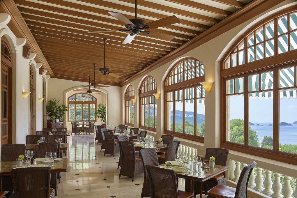 The Verandah at Repulse Bay – colonial decor and great views. Photos: The Peninsula
