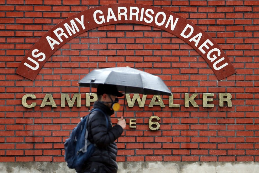 The commander overseeing the 28,500 or so US troops in hard-hit South Korea was treating the coronavirus response like a full-fledged military operation. Photo: Reuters