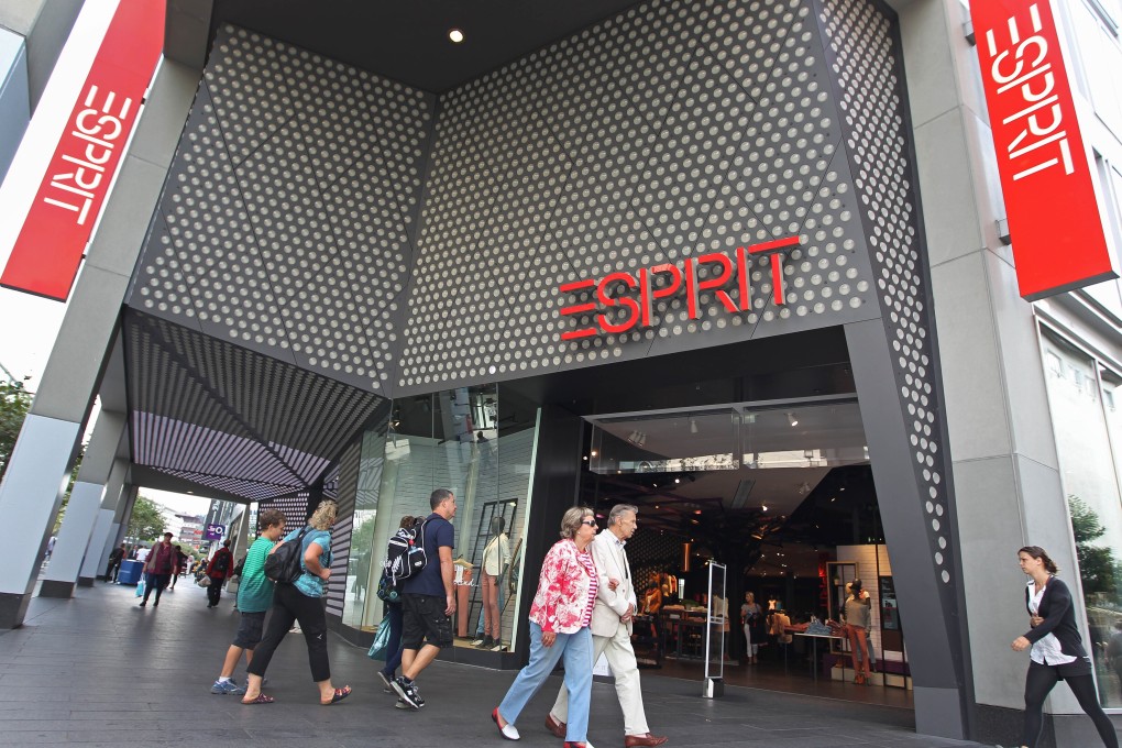 An Esprit store in Frankfurt. Germany accounted for just over half of the company’s revenue in the second half last year. Photo: AFP