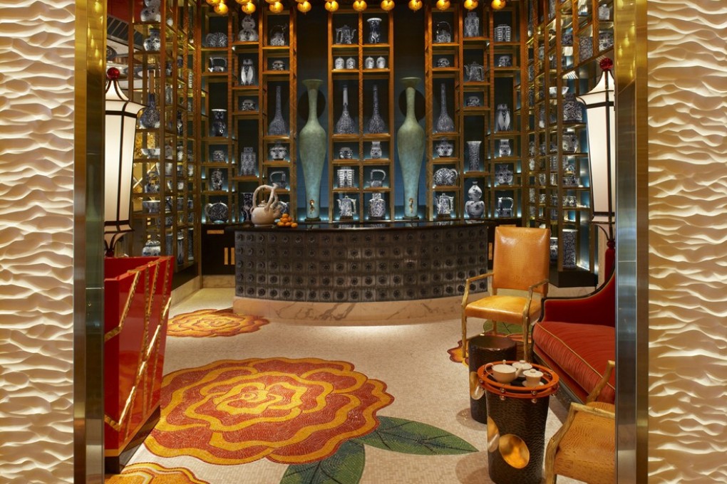 Golden Flower has a luxurious tea lounge. Photos: handouts