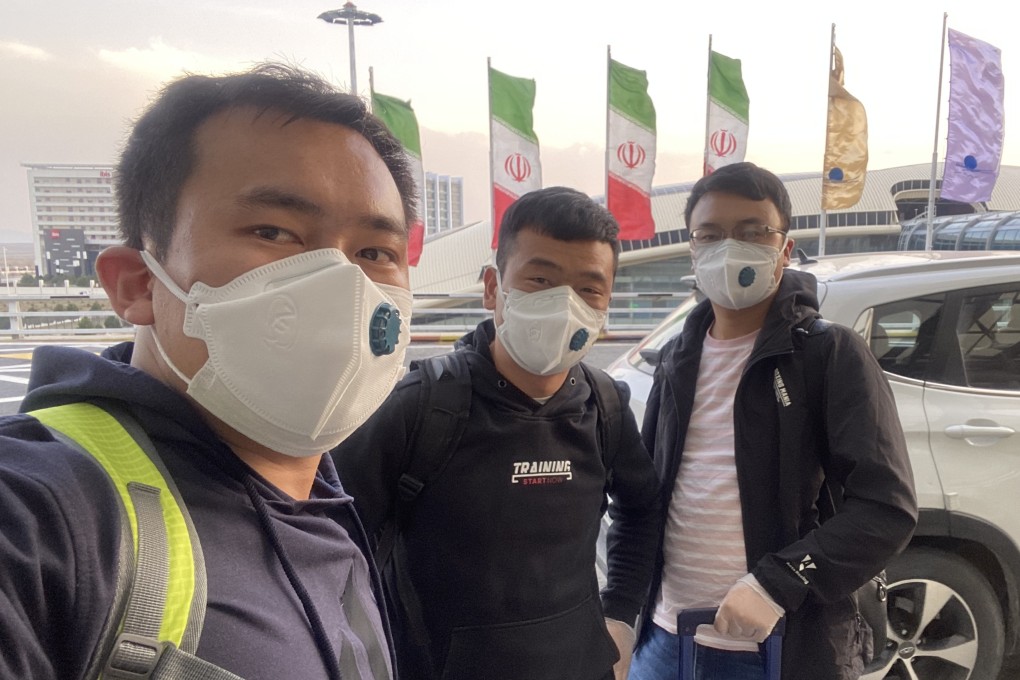 Businessman Zhang Shaofeng (left) is one of many Chinese who have returned home to weather the coronavirus storm. Photo: Handout