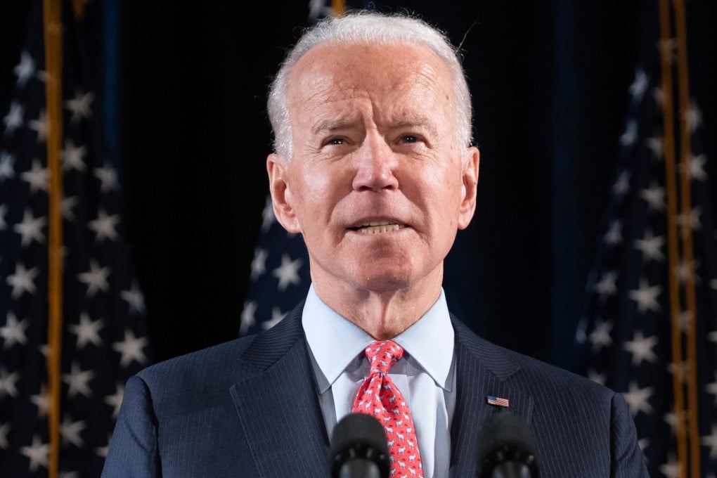 Joe Biden rolled to blowout victories in Tuesday’s three Democratic presidential primaries. Photo: AFP