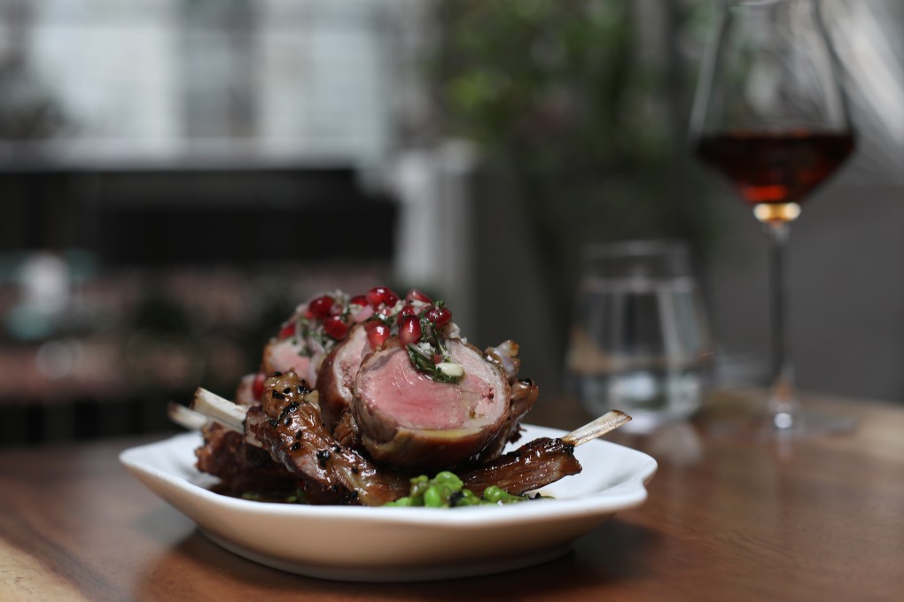 Air-dried lamb loin at Pondi in Sai Ying Pun, a casual restaurant serving French-Indian dishes. Photo: Xiaomei Chen