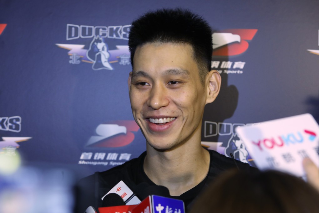 Jeremy Lin after his first Beijing Ducks training session in October, 2019. The Chinese Basketball Association remains suspended. Photo: Simon Song