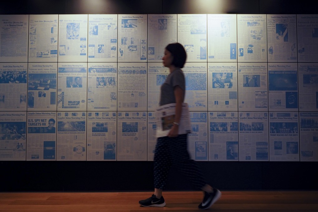 The South China Morning Post’s editorial floor at its Times Square office in Hong Kong. Photo: Martin Chan