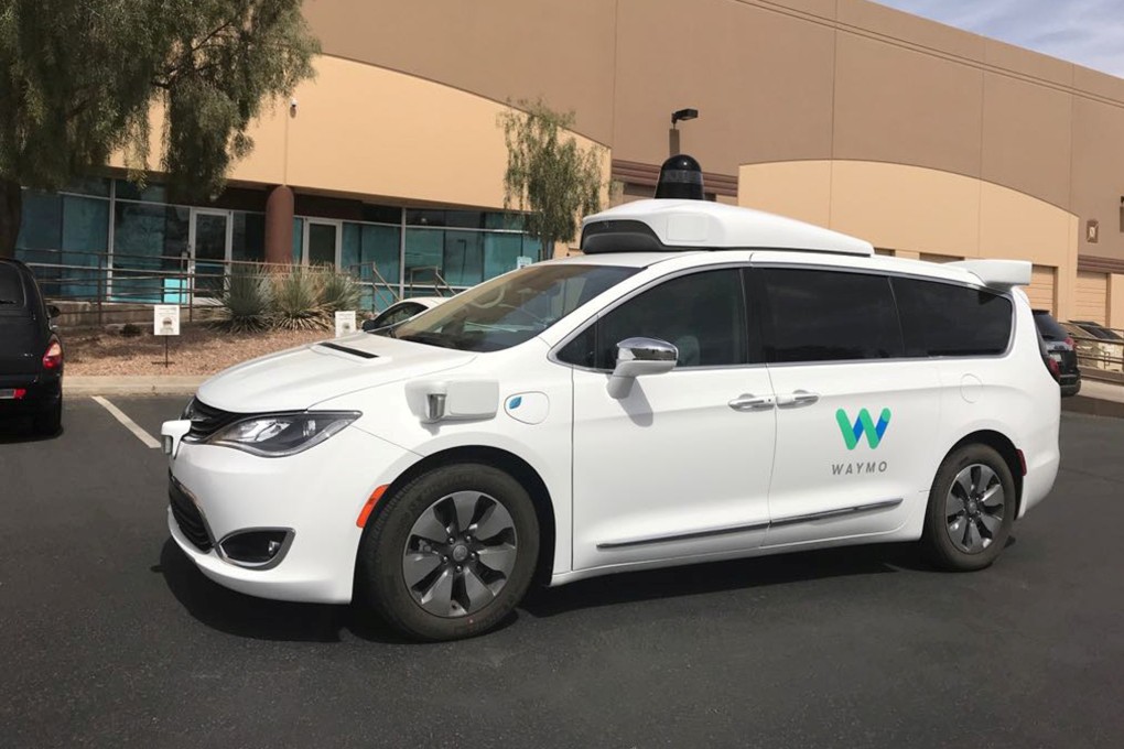 A Waymo self-driving vehicle is parked outside the Alphabet company's offices where it has been testing autonomous vehicles in Chandler, Arizona, US. File photo: Reuters