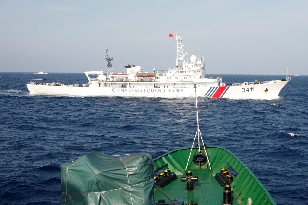 A Chinese coastguard ship is seen about 210km offshore from Vietnam on May 14, 2014. File photo: Reuters