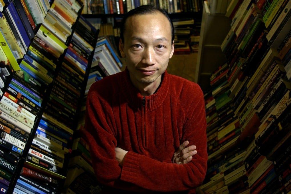 Surdham Lam, owner of second-hand bookstore Flow Books, has big plans for his books. Photo: Jonathan Wong