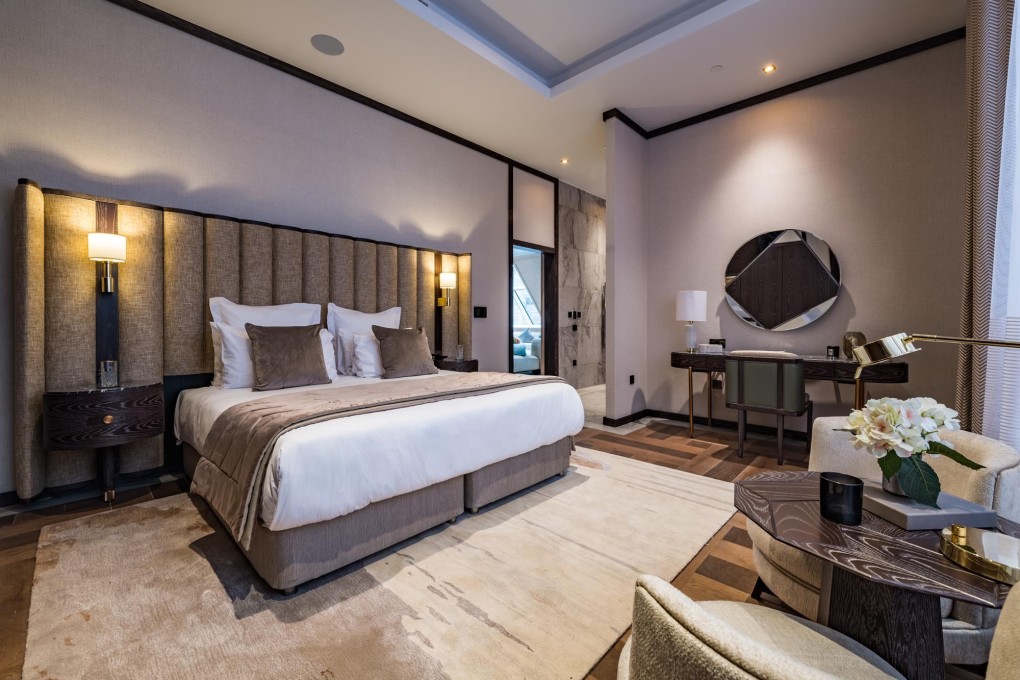 A room at The Stock Exchange hotel, in Manchester, one of two properties owned by British footballer stars Gary Neville and Ryan Giggs that will open without charge for medical staff. Photo: The Stock Exchange