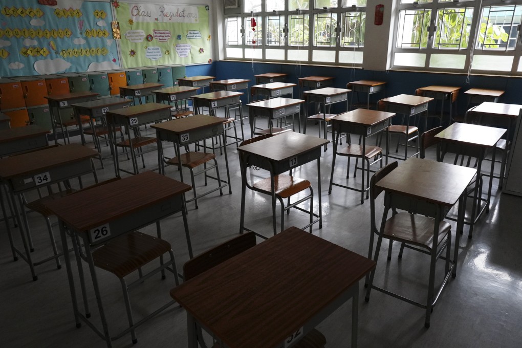 Hong Kong suspended classes on February 3 when Covid-19 hit the city. Photo: Robert Ng