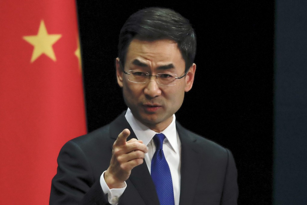 Chinese foreign ministry spokesman Geng Shuang said Chinese nationals working for foreign media will be managed in accordance with the law. Photo: AP