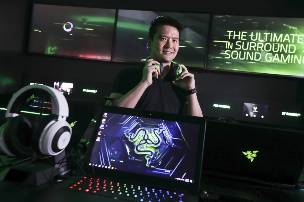 Razer CEO Tan Min-liang. His company makes high-end gaming hardware and peripherals. Photo: Nora Tam