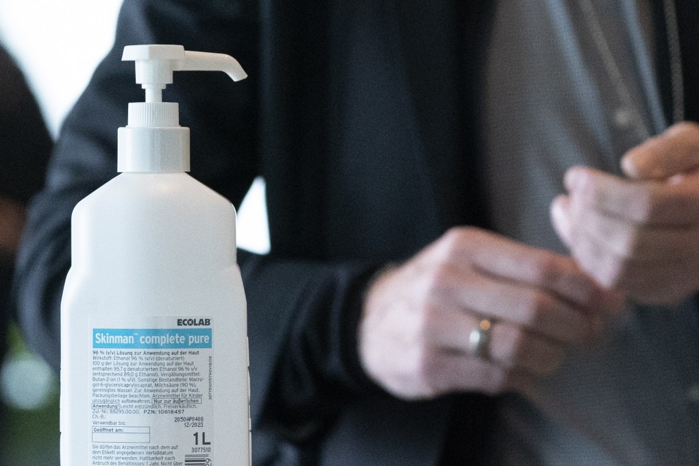 Disinfectant is in great demand because of the coronavirus outbreak, but is not meant for consumption. Photo: EPA-EFE