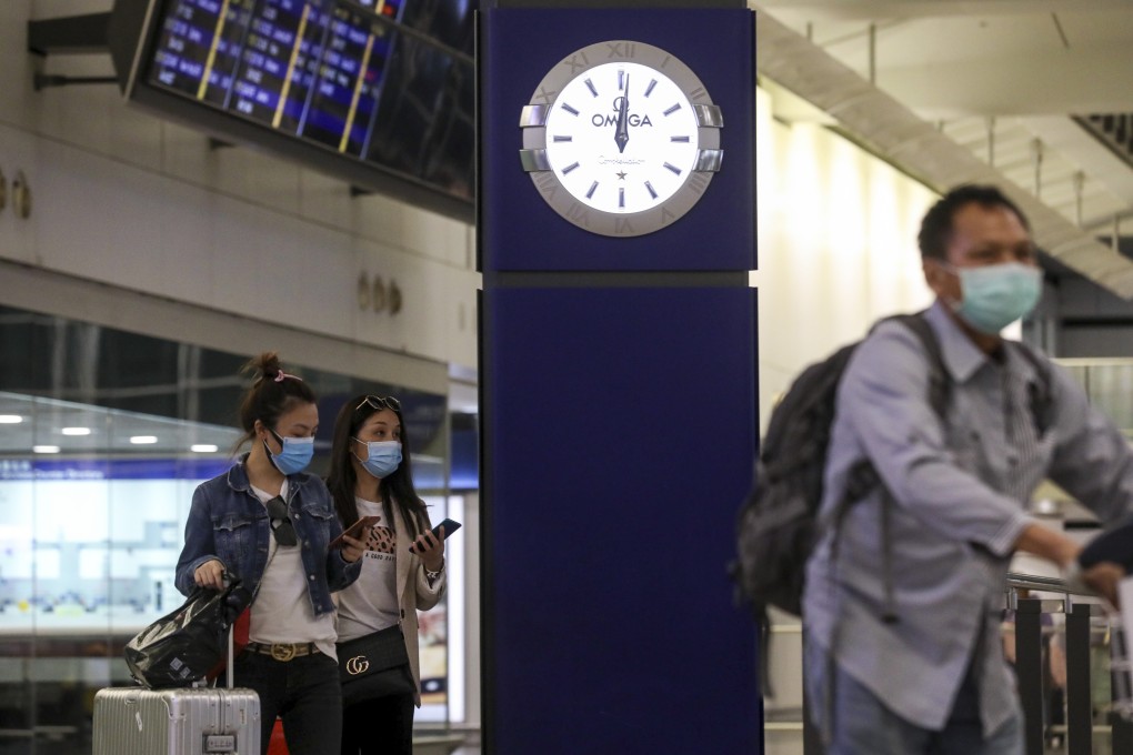 Passengers arrive at Hong Kong International Airport. Photo: Winson Wong