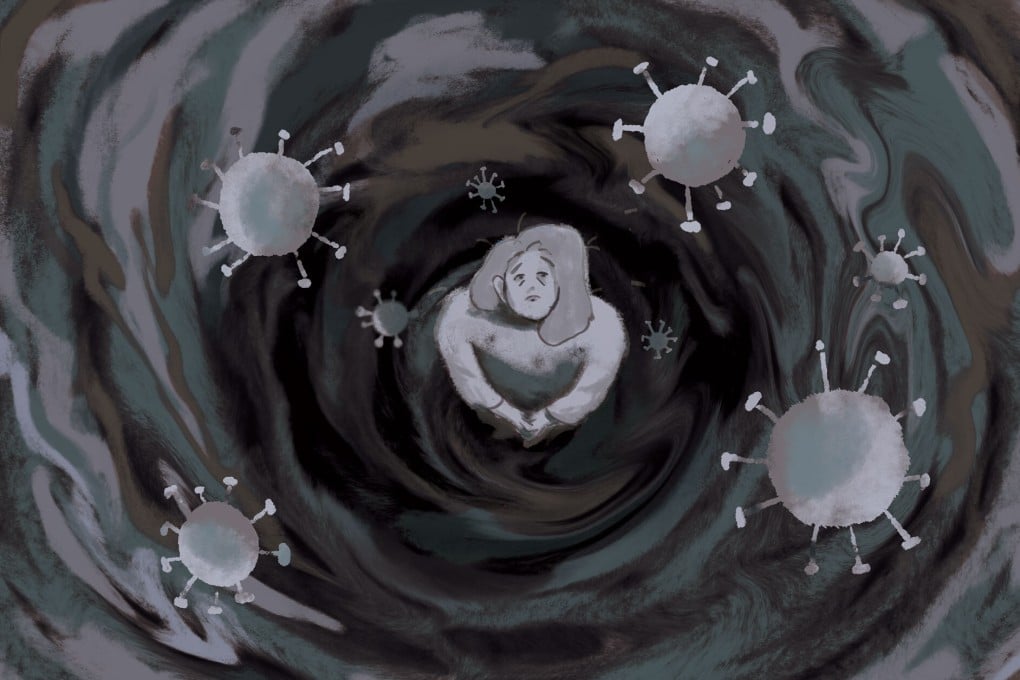 Mental health service providers in Hong Kong say they have been receiving more inquiries for help in recent weeks. Illustration: Kaliz Lee