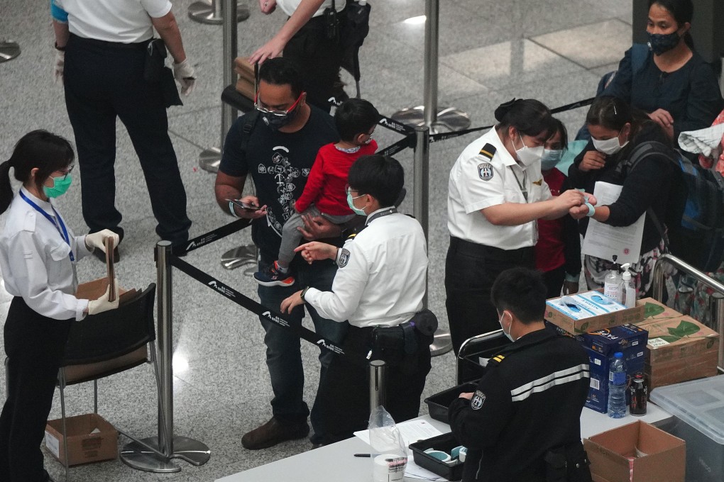Medical experts warn the influx of arrivals from overseas have raised the risk of another surge in Covid-19 cases in Hong Kong. Photo: Sam Tsang