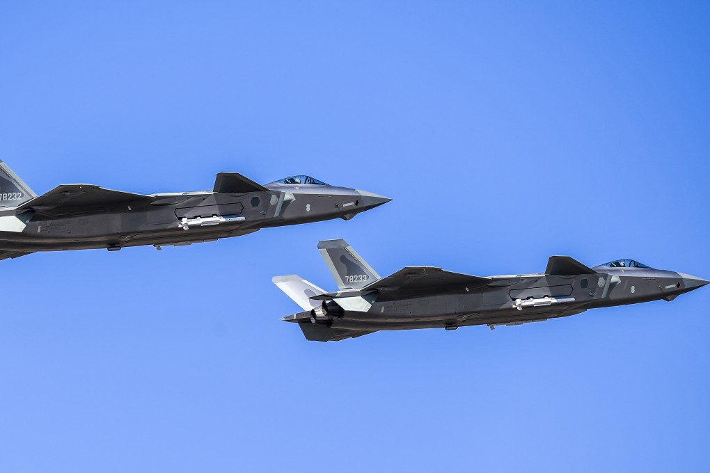 Chinese military aircraft will get “low observable” coatings and standardised markings. Photo: Xinhua