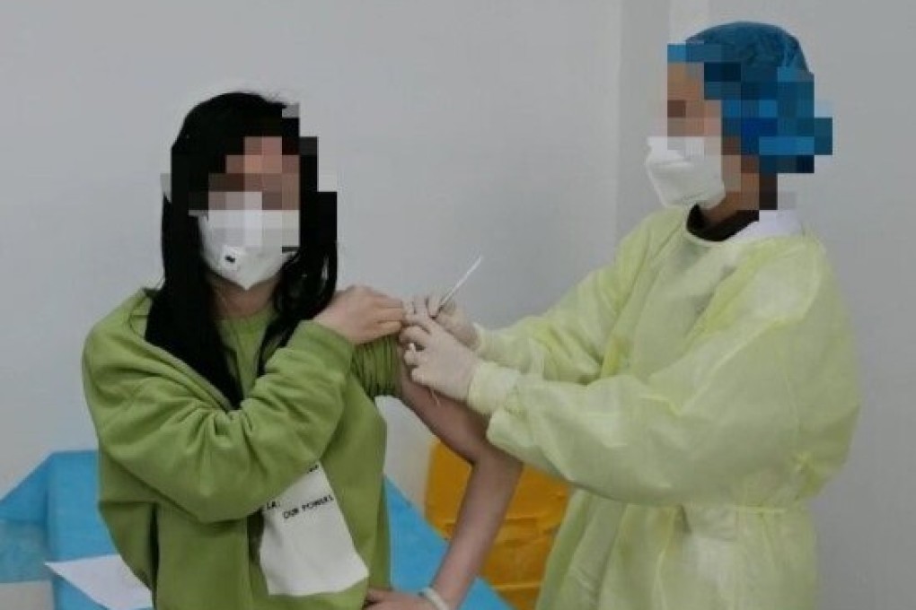 Xiao Mi took to social media to share her experiences of taking part in the coronavirus vaccine trial in Wuhan. Photo: Weibo