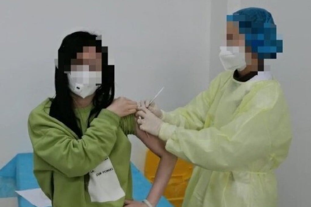 Xiao Mi took to social media to share her experiences of taking part in the coronavirus vaccine trial in Wuhan. Photo: Weibo