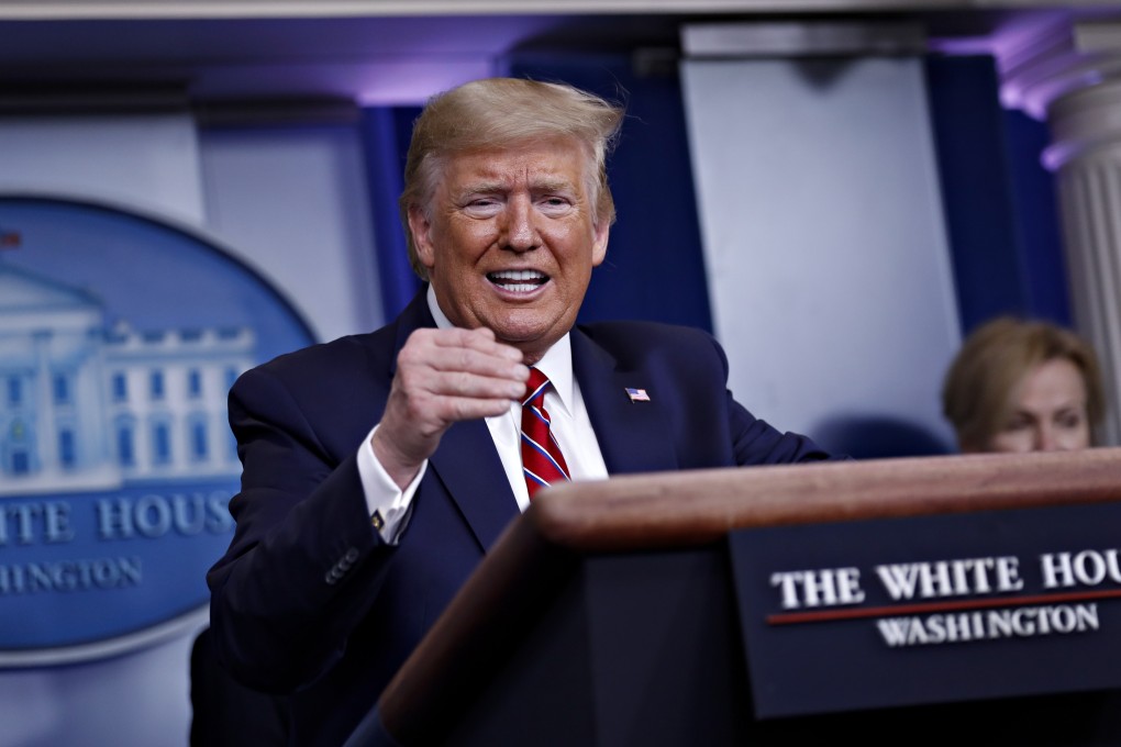 US President Donald Trump declared the states of New York, Washington and California national disaster areas because of their coronavirus outbreaks. Photo: EPA-EFE