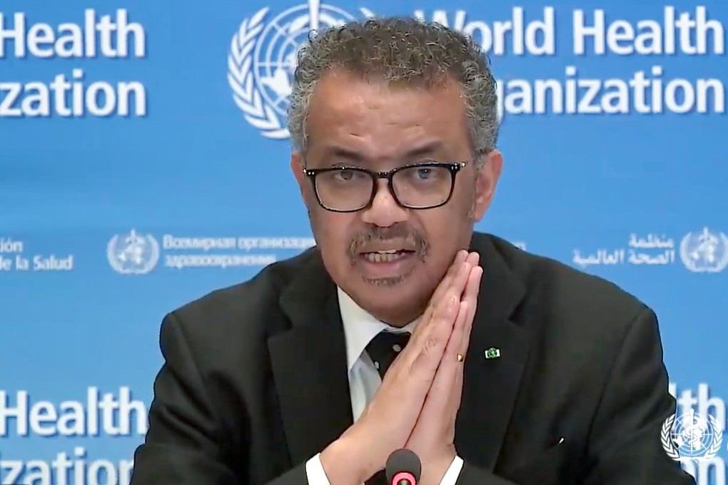 World Health Organisation (WHO) chief Tedros Adhanom Ghebreyesus. Photo: AFP