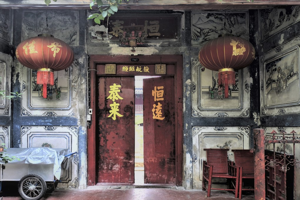The entrance to Bangkok’s oldest private residence, the So Heng Tai Mansion, which was built by a trader from Fujian, China, who settled in the Thai capital in the early 19th century. Photo: Tibor Krausz