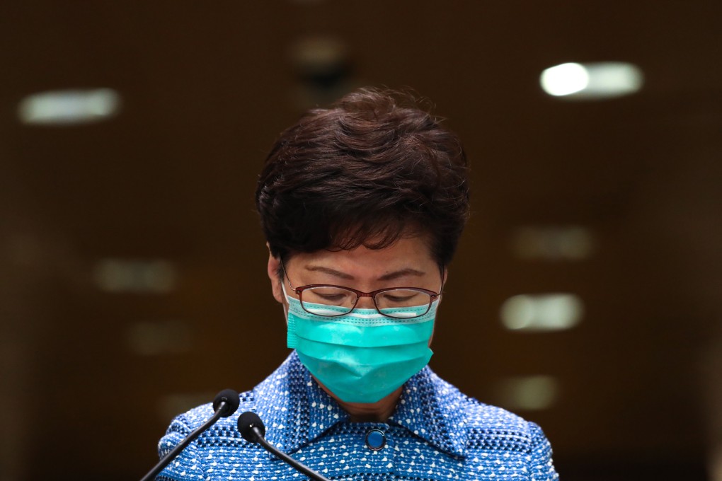 Hong Kong Chief Executive Carrie Lam Cheng Yuet-ngor. Photo: Nora Tam
