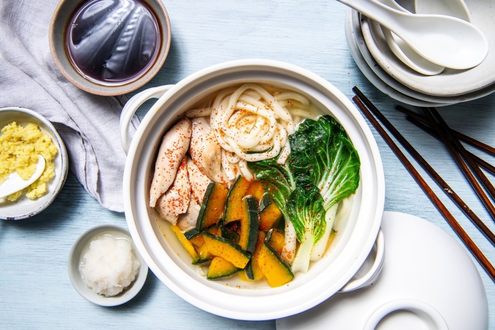 Winter Squash and Chicken Hot Pot