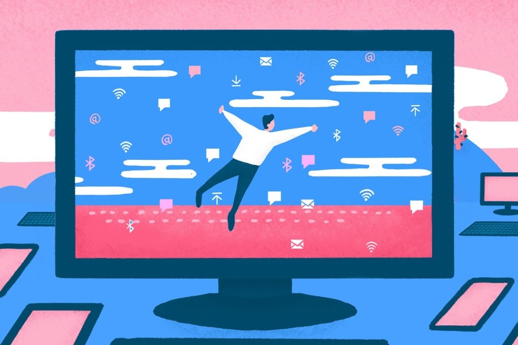 IT consultant Garry Deng, who is a graduate of Hong Kong Baptist University's MScBM programme, says the mindset and principles he learned during the course were key factors in his career choice. Illustration: Pak To Yip